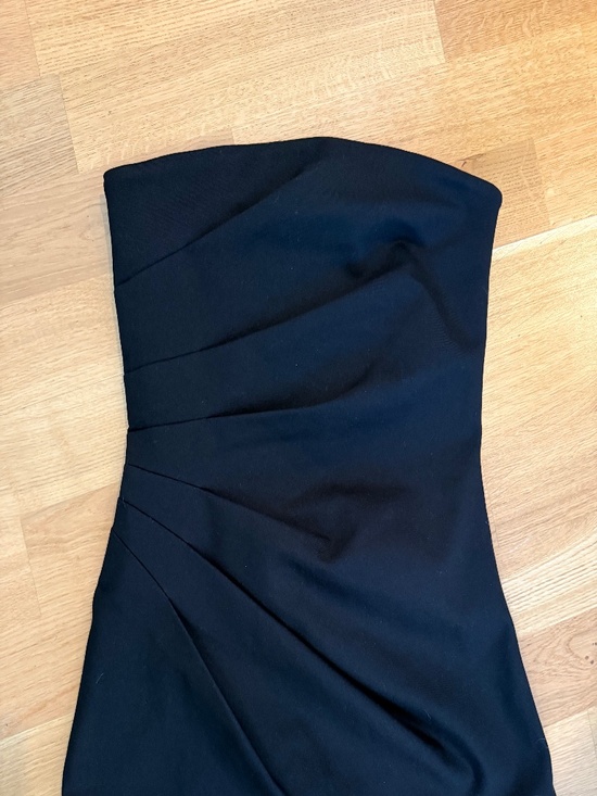 Banana Republic Tops - Banana Republic Strapless Top | Black Pleated Side-Zip Bandeau | Going-Out | XXS